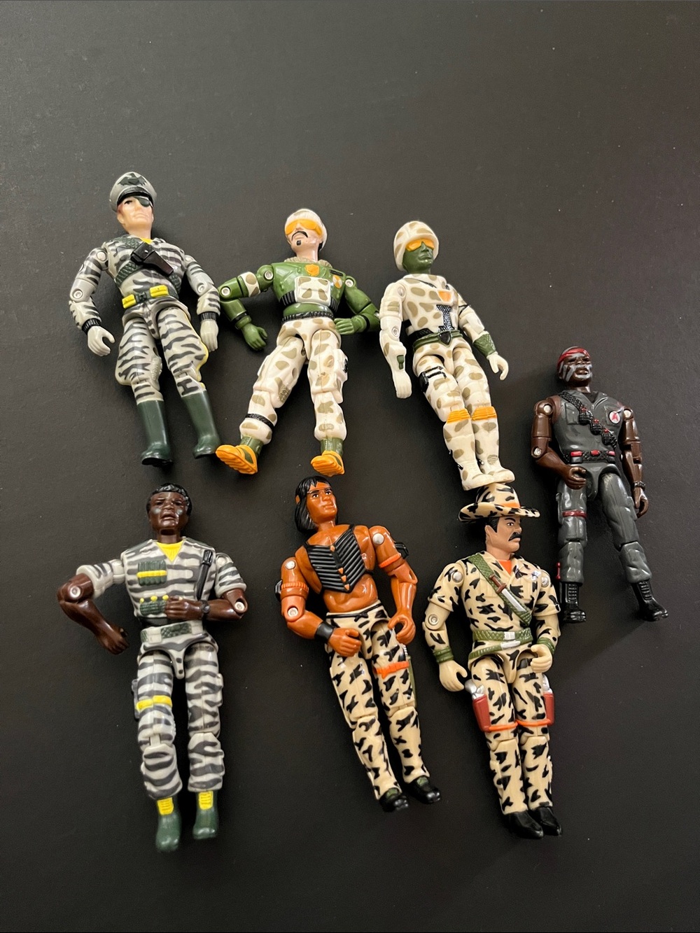 Vintage Action Figure Set Lanard The Corps Army Military